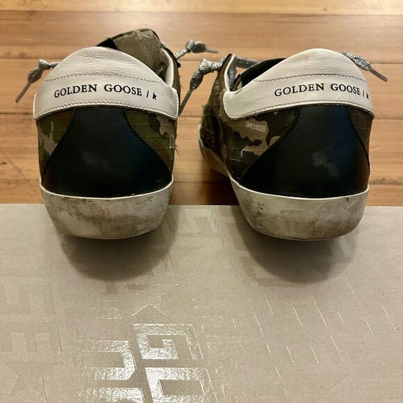 Golden Goose Superstar Camouflage Sneakers. EU size 39 / US size 9 - Picture 14 of 16